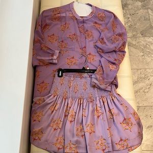 KOCH shirt and shorts, anchor theme